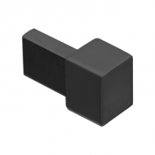 12mm - EDP122.18 Genesis Brushed Black Square Edge Corners (2 Pack) EDP